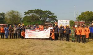 kegiatan gladiresik BPBD di Kebon Pelok kelurahan kalijaga kota Cirebon