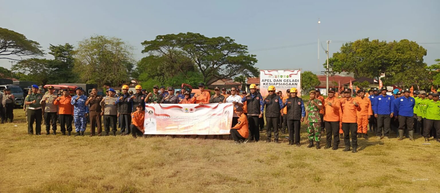 kegiatan gladiresik BPBD di Kebon Pelok kelurahan kalijaga kota Cirebon