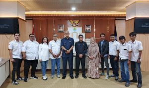 para pengurus PAMACI berfoto bersama PJ Walikota