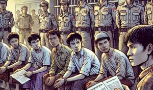 korban tppo tertahan di Myanmar { Gambar Ilustrasi )