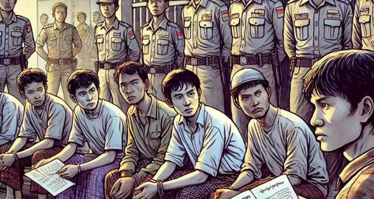 korban tppo tertahan di Myanmar { Gambar Ilustrasi )
