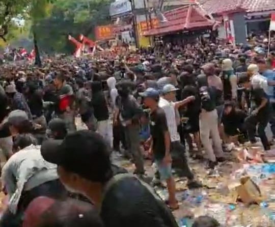 Aksi demo menuntut Bupati Pati, Jawa Tengah, Sudewo